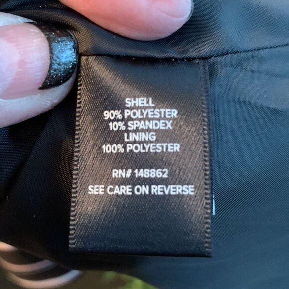 Size 1 Twill Aline trench coat/jacket (worn once) - Picture 10 of 13